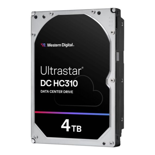 WESTERN DIGITAL Ultrastar DC HC310 3.5p 26.1MM 4000Go 256Mo 7200RPM SAS ULTRA 512E TCG P3