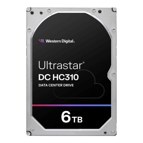 WESTERN DIGITAL Ultrastar DC HC310 3.5p 26.1MM 6000Go 256Mo 7200RPM SAS ULTRA 512E TCG P3