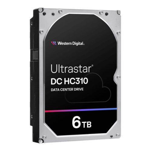 WESTERN DIGITAL Ultrastar DC HC310 3.5p 26.1MM 6000Go 256Mo 7200RPM SAS ULTRA 512E TCG P3