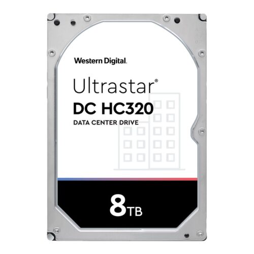 WESTERN DIGITAL Ultrastar DC HC320 3.5p 26.1MM 8000Go 256Mo 7200RPM SAS ULTRA 512E SE P3