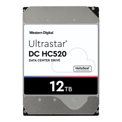 WESTERN DIGITAL Ultrastar DC HC520 3.5p 26.1MM 12000Go 256Mo 7200RPM SATA ULTRA 512E SE
