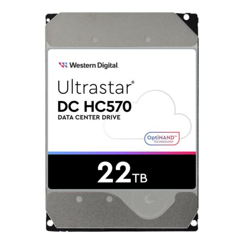WESTERN DIGITAL Ultrastar DC HC570 3.5p 26.1MM 22000Go 512Mo 7200RPM SATA ULTRA 512E SE NP3