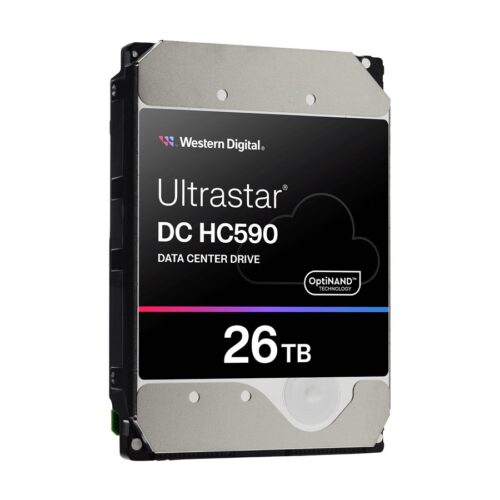 WESTERN DIGITAL Ultrastar DC HC590 3.5p 26.1 26To 512 7200TPM SAS ULTRA 512E SE P3