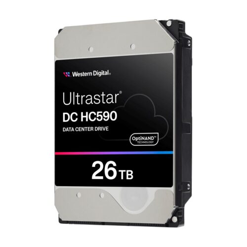 WESTERN DIGITAL Ultrastar DC HC590 3.5p 26.1 26To 512 7200TPM SAS ULTRA 512E SE P3