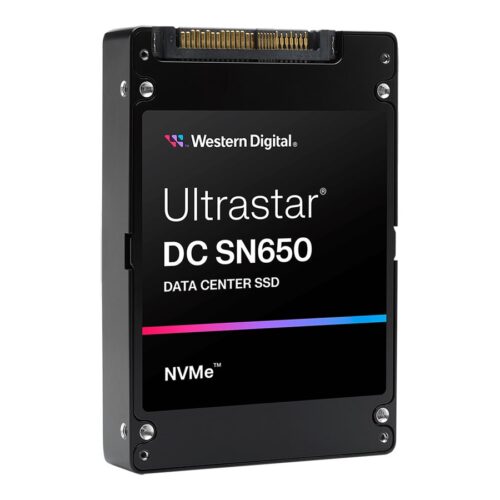 WESTERN DIGITAL Ultrastar DC SN650 U.3 15MM 15360Go 2.5p PCIe 4.0 TLC RI-1DW/D BICS5 ISE NVMe SSD