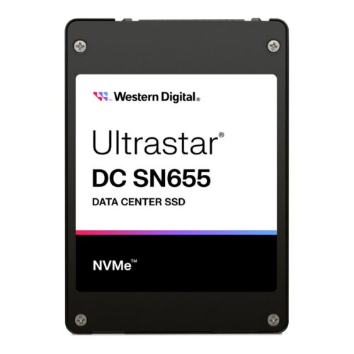 WESTERN DIGITAL Ultrastar DC SN655 U.3 15.36To PCIE TLC RI-1DW/D Dual Port BICS5 ISE