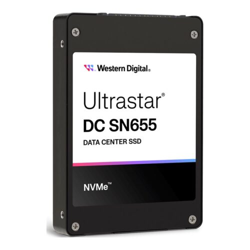 WESTERN DIGITAL Ultrastar DC SN655 U.3 15.36To PCIE TLC RI-1DW/D Dual Port BICS5 ISE