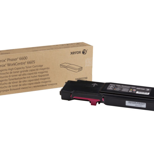 XEROX 6600/6605 toner magenta haute capacité 6.000 pages pack de 1