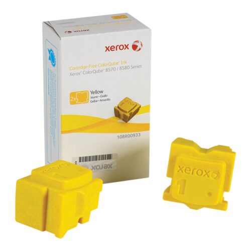 XEROX 8570/8580 ColorQube jaune capacité standard 2 x 2.200 pages pack de 2