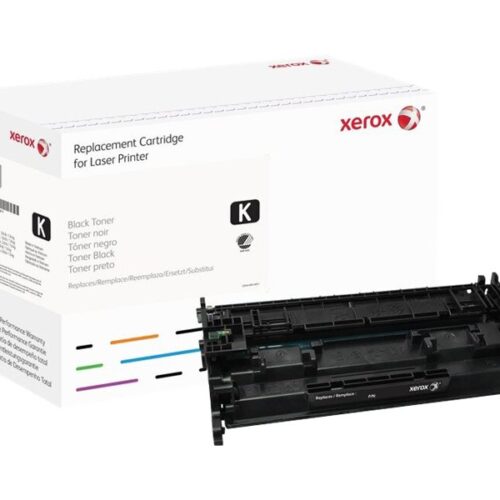 XEROX Black Toner Cartridge equivalent to JetIntelligence HP 26X for use in: HP LJ Pro M402 MFP M427