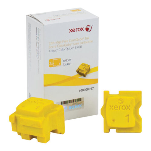 XEROX COLORQUBE 8700/8900 ColorQube jaune capacité standard 4.200 pages pack de 1 2 sticks