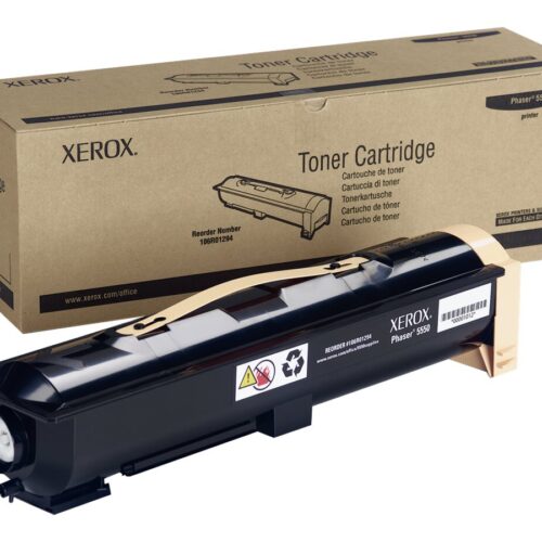 XEROX PHASER 5550 cartouche de toner noir capacité standard 35.000 pages pack de 1