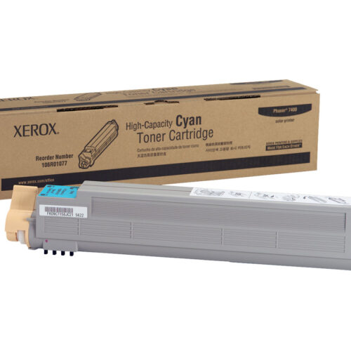XEROX PHASER 7400 cartouche de toner cyan haute capacité 18.000 pages pack de 1