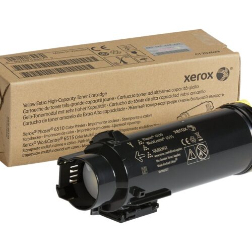 XEROX Toner Jaune Extra Haute Capacité 4.500 pages pour Phaser 6510 Workcentre 6515