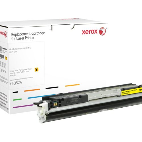 XEROX XRC Yellow Toner Cartridge equivalent to HP 130A for use in HP CLJ Pro M176 MFP M177 MFP
