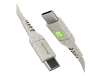XTREMEMAC Câble USB Type C mâle / mâle en plastique 100percent recyclé – 2m