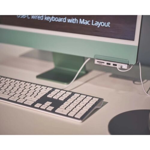 XTREMEMAC Clavier filaire USB type C pour iMac