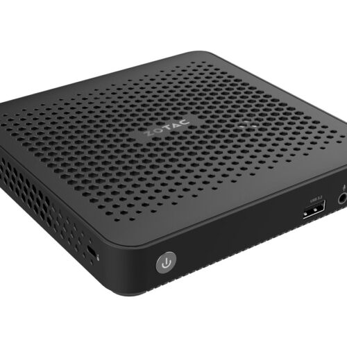 ZOTAC ZBOX MI351 Barebone Intel N100 1xDDR5 SODIMM M.2 SSD SLOT GLAN WIFI BT DP/HDMI EU PLUG