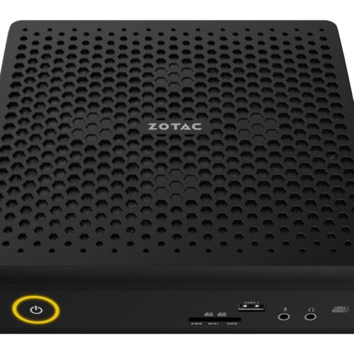 ZOTAC ZBOX QCM7T3000 Barebone Intel Core i7-10750H 2xDDR4-2933/2666 SODIMM Slot max 64Go M.2 SSD PCIE x4/SATA III SSD Slot 2242/2280